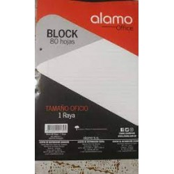 BLOCK OFICIO 80 HOJAS 1R ALAMO