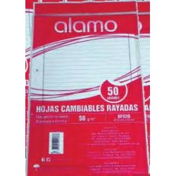 HOJA DOBLE OFICIO ALAMO 1R X 25 UNID.