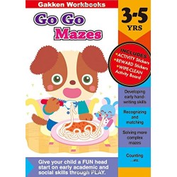 LIBRO GO GO MAZES 3-5 AÑOS