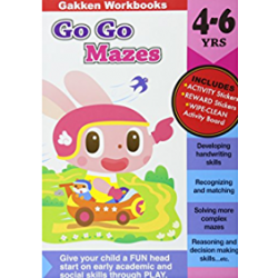 LIBRO GO GO MAZES 4-6 AÑOS