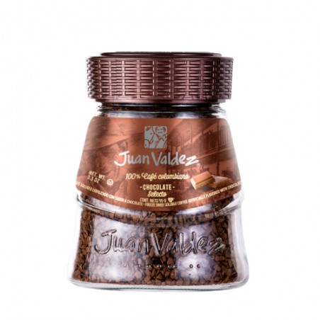 CAFE SOLUBLE JUAN VALDEZ CHOCOLATE 95GR