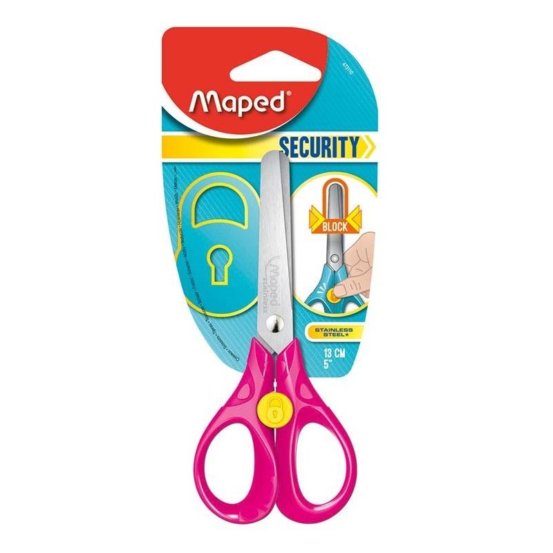 TIJERA MAPED SECURITY 13CM INFANTIL