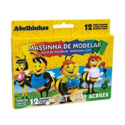 PLASTILINA ACRILEX ESCOLAR...