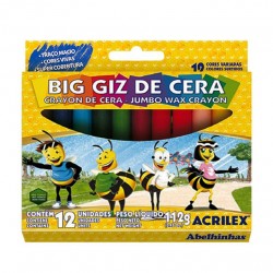 CRAYOLA ACRILEX JUMBO X 12...