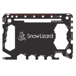 ABRE BOTELLA METALICO SNOWLIZARD TIPO TARJETA