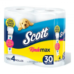 PAPEL HIGIENICO SCOTT DOBLE...