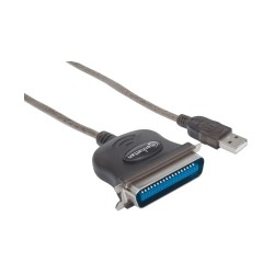 CABLE MANHATTAN CONVER USB/PARALELO 317474 IMP. 1.8 MTS