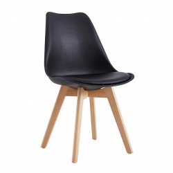 SILLA EMPOLI TULIP NEGRA