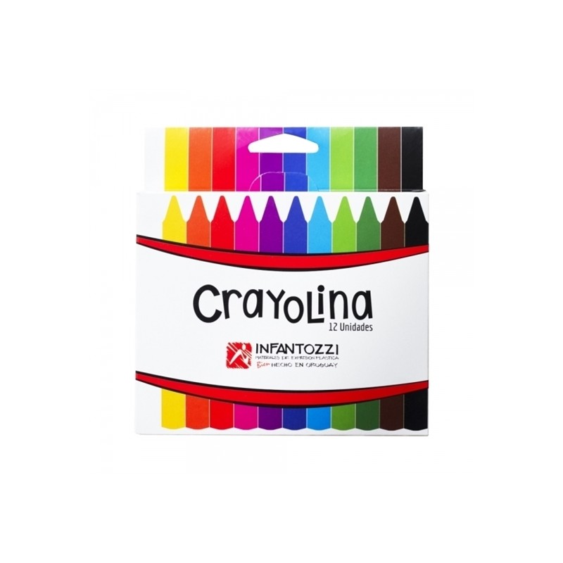 CRAYOLINA INFANTOZZI X 12 COLORES