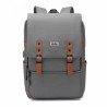 MOCHILA KOLKE KVM-534 15,6" GRIS CLARO Y MARRON