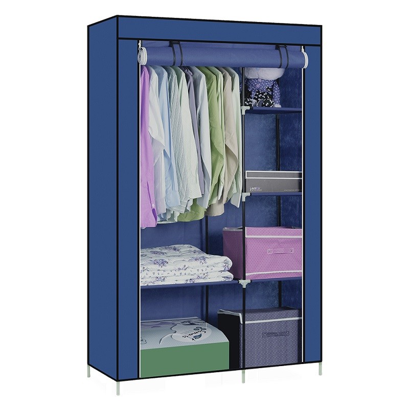 ROPERO DECOTEAM DDR-005 AZUL 105*45*170CMS