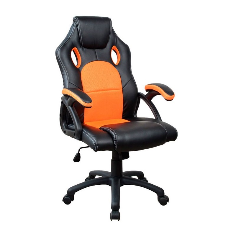 SILLA GAMER Y-2706-O NARANJA CONSUMER