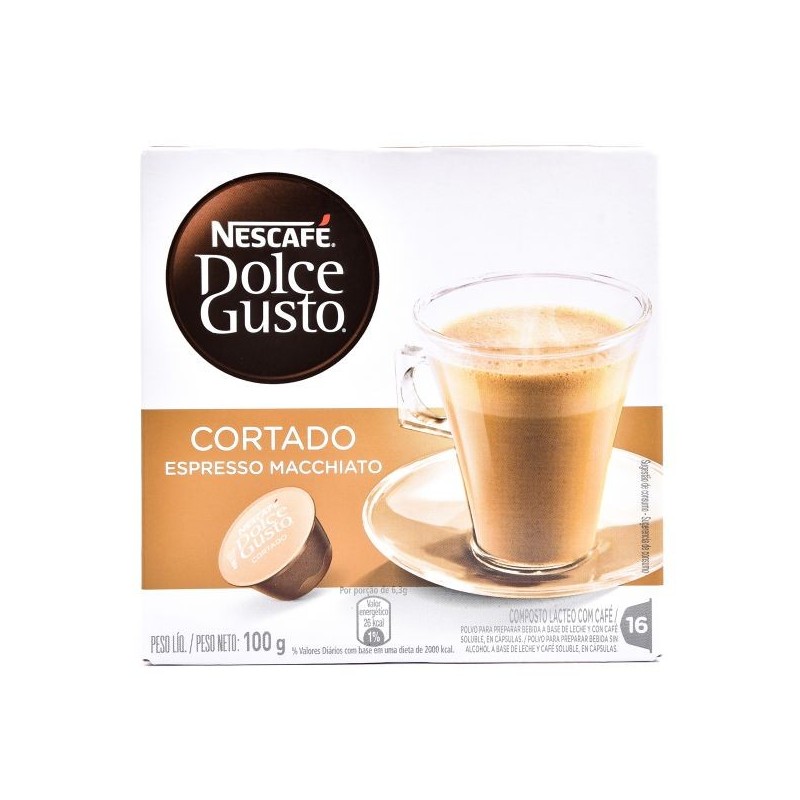 CAFE DOLCE GUSTO CORTE EXPRES MACCHIAT 100  GR